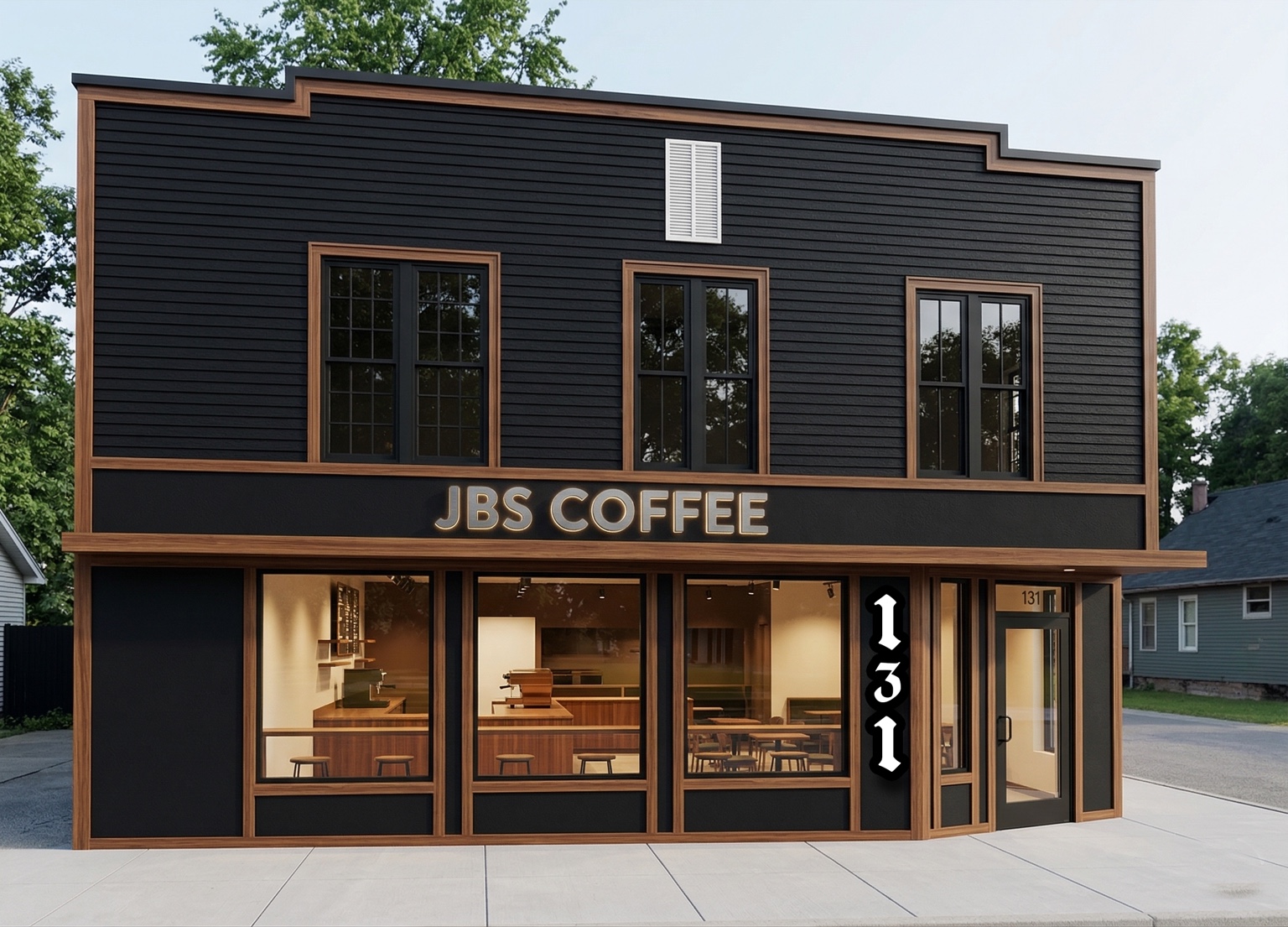 JBS Coffee building rendering